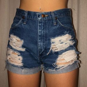 Jean shorts